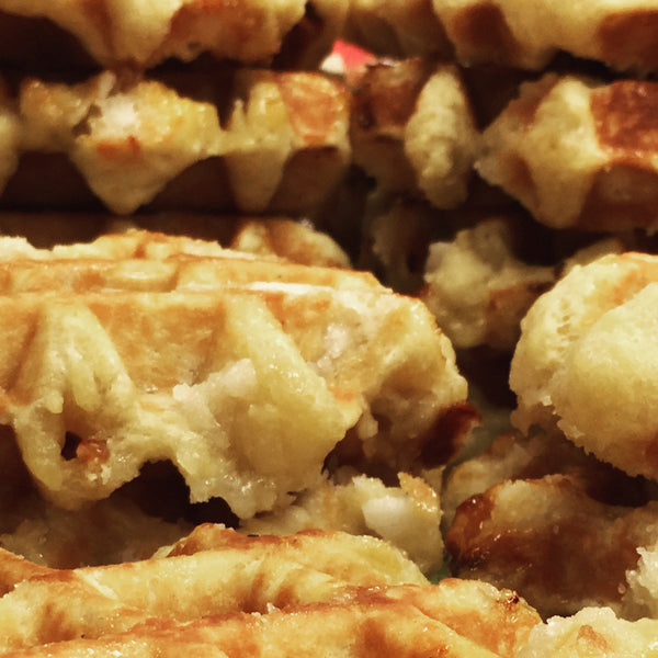 What is a Belgian Liege waffle?