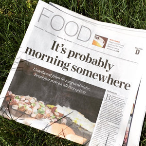 Breakfast is now an all-day option - Article in the Albany Times Union