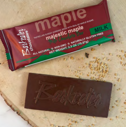 Barkeaters maple chocolate bar