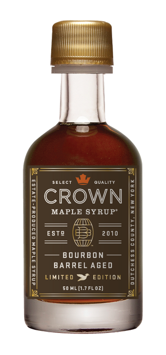 Crown Maple Bourbon Barrel Aged Organic Maple Syrup 50ml