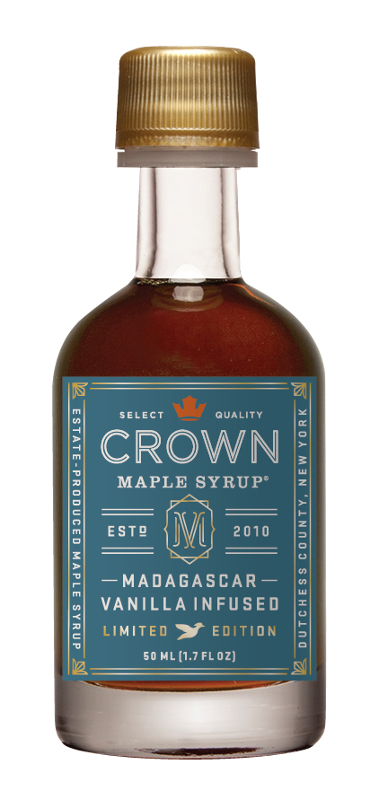 Crown Maple Madagascar Vanilla Infused Organic Maple Syrup 50ml